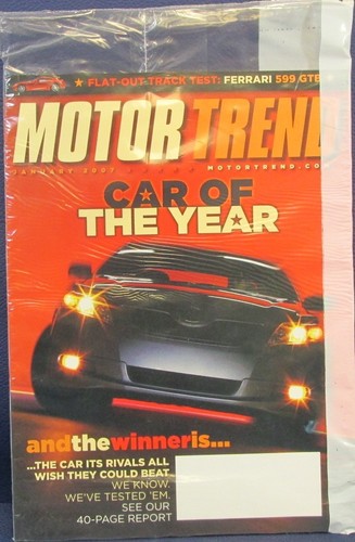 Motor trend magazine jan 2007 - jan,