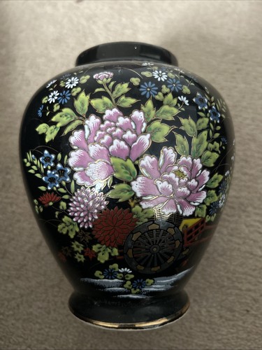 Japanese ceramic floral - ,