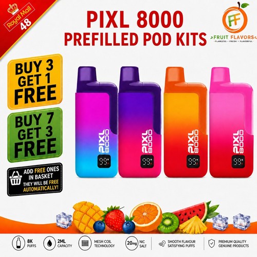 Pixl 8000 prefilled pod - pixl, kits