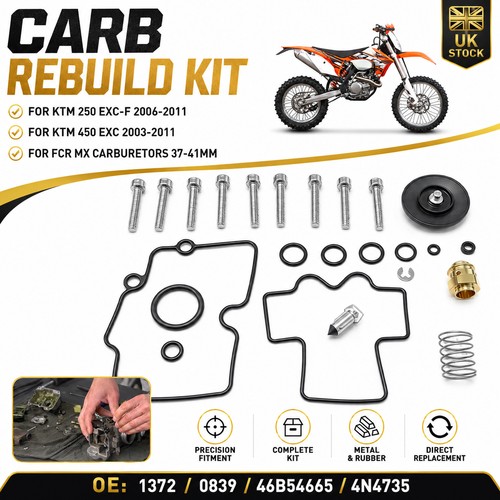 Fcr carburettor repair - mx,