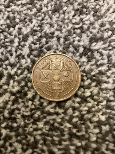 Isle man coin - of, 2p