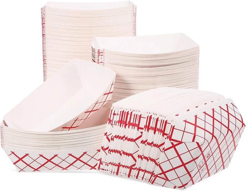 Disposable paper food trays - disposable,