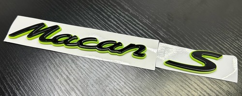 Porsche macan rear badge - porsche,