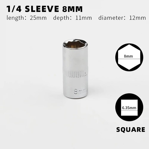 Piece drive standard - 1/4",