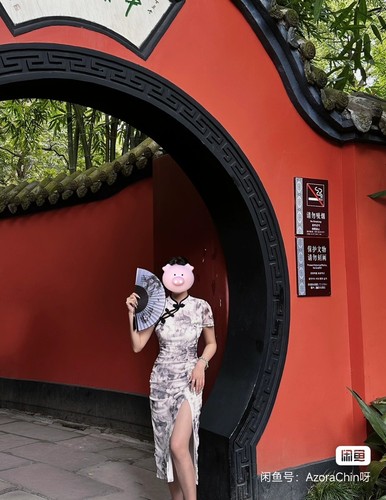 Chinese cheongsam dress - chinese,