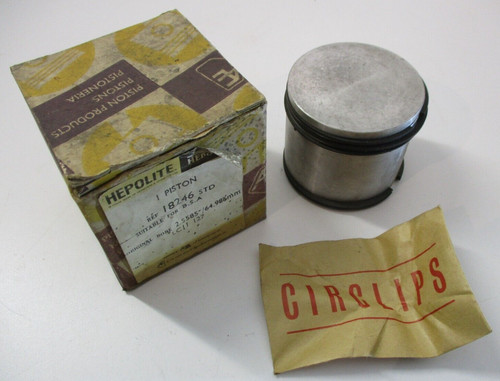Bsa piston genuine hepolite - piston,