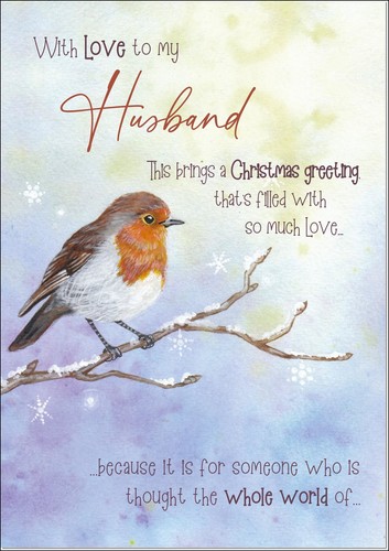 Doodlecards husband christmas - husband,