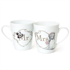 Mr & Mrs Double Mug Set - Me