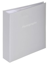 Slip In Photo Album Hold 200 6 x 4 Photos (10x15cm) Photographs Memo Area Silver
