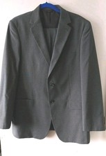 Mans Suit Set  , DARK GREY PIN