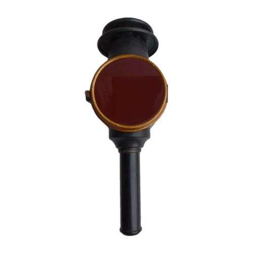 Railwayana carriage lamp with - lamp,