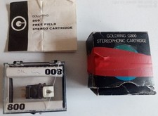 Vintage Goldring Stereophonic G800 Cartridge with original packaging used