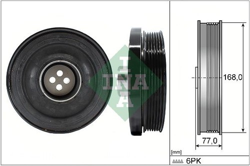 Ina 544013010 crankshaft belt - crankshaft,