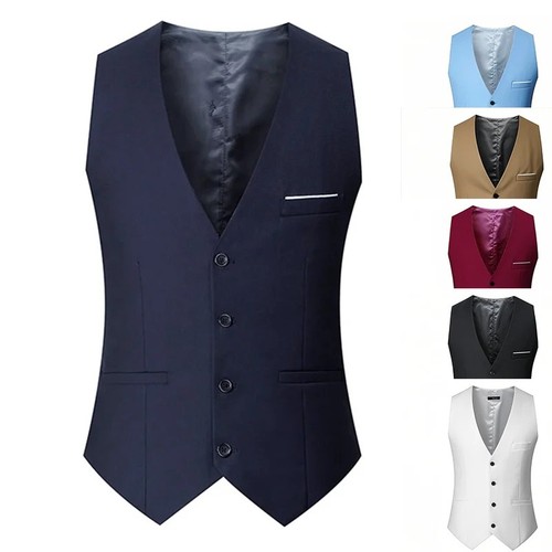 Men suit vest sleeveless - suit,