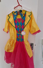 Disney Girls Mad Hatter Costume, 11-12Years