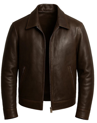 Men brown genuine leather - men’s,
