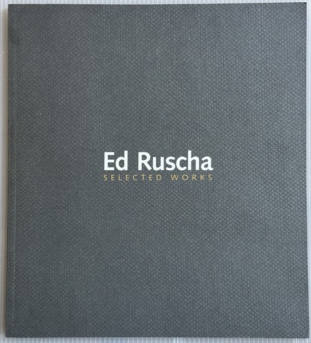 Ruscha selected works - ed, ruscha,