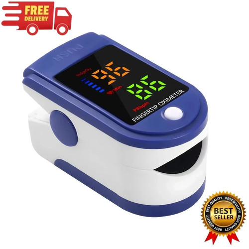 Fingertip pulse oximeter led - pulse,