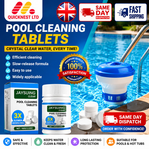 100 chlorine tablets floating - chlorine,