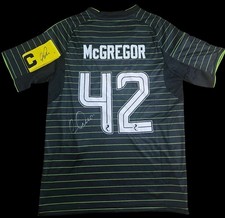 Callum McGregor Hand Signed Celtic Fc 2025/26 Away Shirt & Armband COA & PROOF