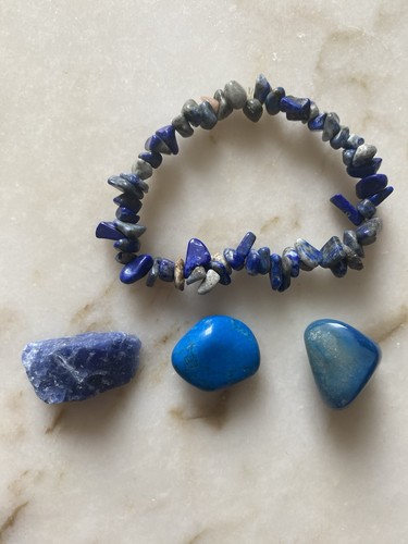 Lapiz lazuli bracelet - lapiz,