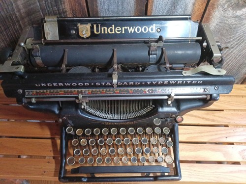 Excellent antique underwood - antique,