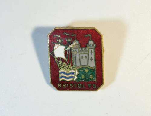 Vintage bristol enamel pin - vintage,