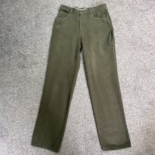 Aquascutum Mens Khaki Casual Jeans/Trousers Size W31 L32