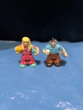 GeoTrax Grand Central Station Replacement Figures Office Worker Flower Girl