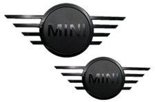 Genuine MINI Piano Black Front & Rear Badge F54 Clubman 51149880867 / 864