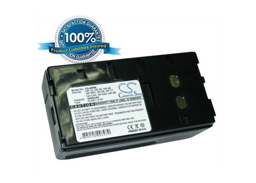 Battery for sony np 55 - 6.0v,
