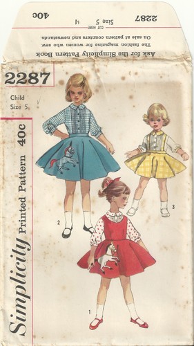 Child blouse jumper skirt - child's, jumper,
