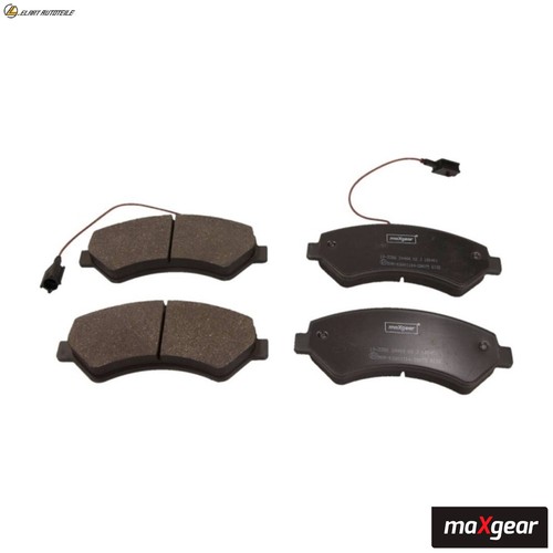 Brake pad set disc - set,