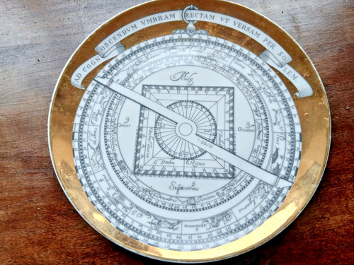 Antique wall plate fornasetti - antique,