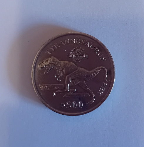Collectible 1997 coin - , jurassic