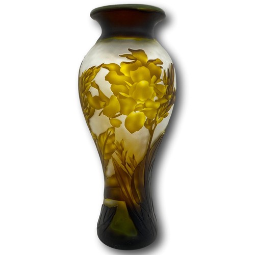 Vase replica after - , galle-style