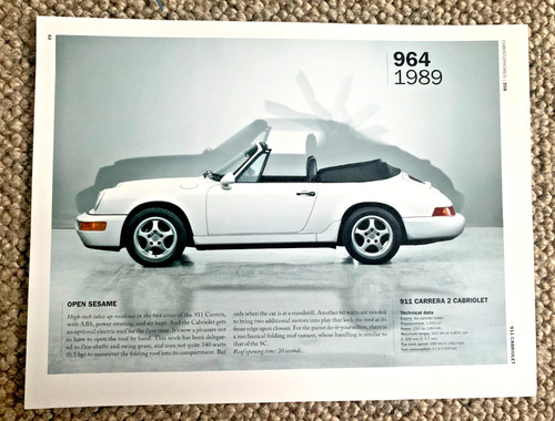 Porsche 911 964 - porsche, cabriolet