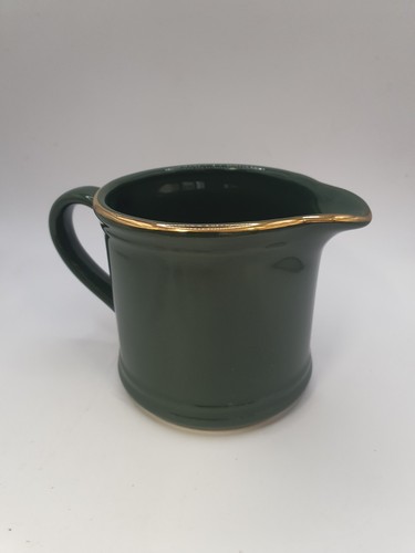 Vintage dark green - milk, jug