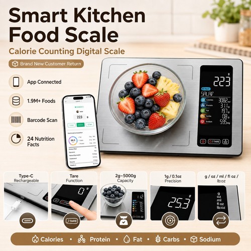 Smart kitchen food scale - smart,