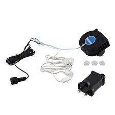 Includes 3 Bright LEDs 12V Fan