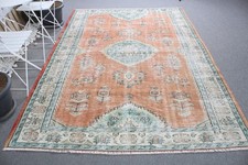 6,3x8,8 ft Vintage Rug