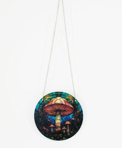 Suncatcher mushroom 15cm - mushroom,