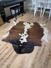Brand New Genuine Beautiful Cow Skin Cowhide Leather (157 x 145 Cm)