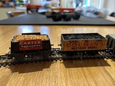 Filled Freight Wagons Coal and