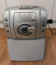 Silver Venturer Karaoke Music System Machine CD Player with speaker Radio CDG
