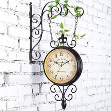 Double Sided Station Clock