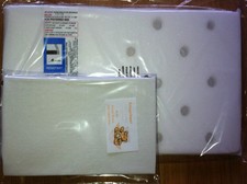 DOLLS COACH PRAM MATTRESS + FITTED COTTON SHEET - Silver Cross Chatsworth spares