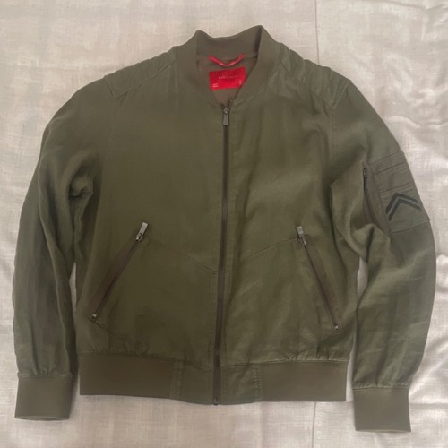 Zara man green bomber jacket - man,