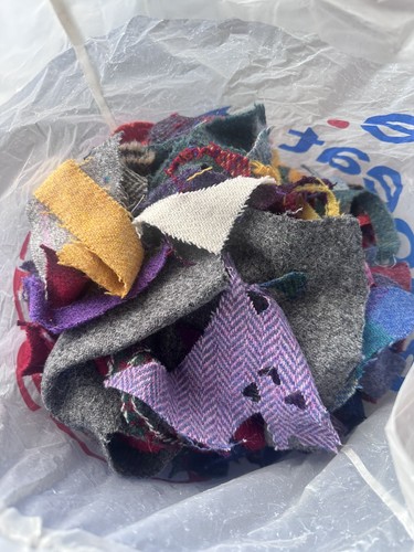 Harris tweed remnants - 3., tweed®️