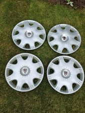 Nearly new 4x Rover 25 or 45 14" Wheel Trims Genuine Original fits 400 200 